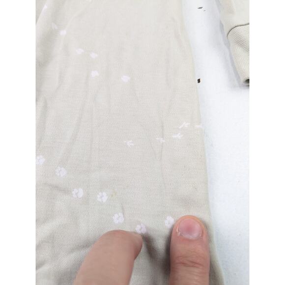 Colored Organics Animal Tracks Snap Footie - 12-18 Months - Picture 4 of 10